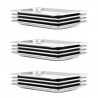 Pojemniki gastronomiczne 12 szt. GN 1/3, 20 mm, stal nierdzewna