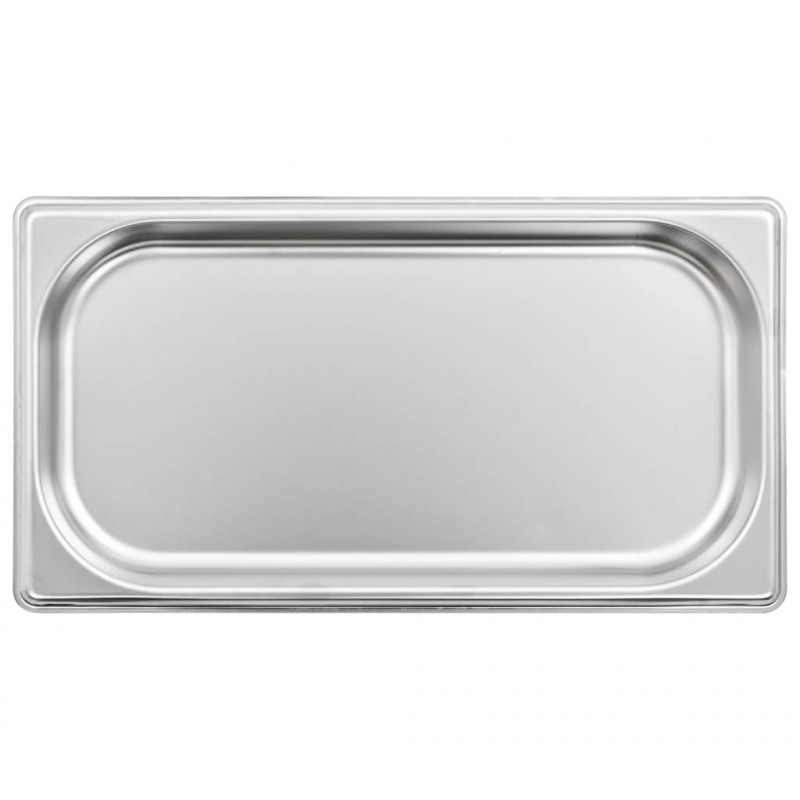 Pojemniki gastronomiczne 12 szt. GN 1/3, 20 mm, stal nierdzewna