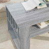 Stolik kawowy Szary Sonoma 66 x 49,5 x 45 cm