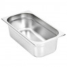 Pojemniki gastronomiczne 8 szt. GN 1/3, 100 mm, stal nierdzewna