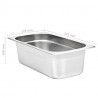 Pojemniki gastronomiczne 8 szt. GN 1/3, 100 mm, stal nierdzewna