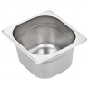 Pojemniki gastronomiczne 12 szt. GN 1/6, 100 mm stal nierdzewna