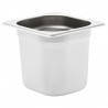 Pojemniki gastronomiczne 8 szt. GN 1/6, 150 mm, stal nierdzewna