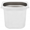 Pojemniki gastronomiczne 8 szt. GN 1/6, 150 mm, stal nierdzewna