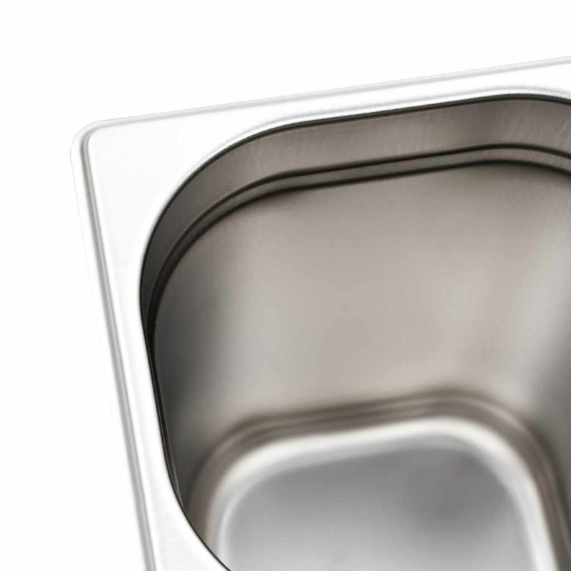 Pojemniki gastronomiczne 8 szt. GN 1/6, 200 mm, stal nierdzewna