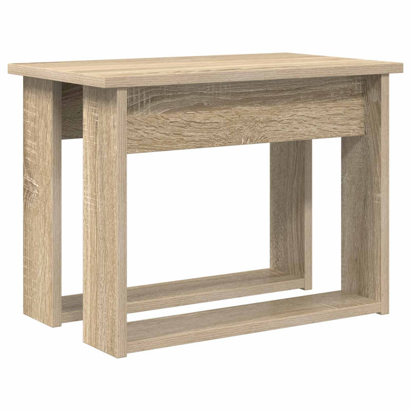 Zestaw stolików kawowych 2 pcs Dąb Sonoma