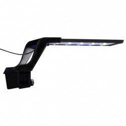 Lampa LED do akwarium, z zaciskiem, 25-45 cm, niebiesko-biała