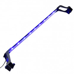 Lampa LED do akwarium, z zaciskami, 75-90 cm, niebiesko-biała