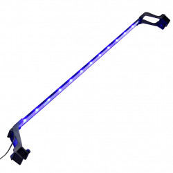 Lampa LED do akwarium, z zaciskami, 90-105 cm, niebiesko-biała