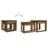 Zestaw stolików kawowych 2 pcs Stare drewno