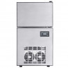 Producent kostek lodu Srebrny 43 x 40 x 71 cm Stal nierdzewna