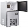 Producent kostek lodu Srebrny 43 x 40 x 71 cm Stal nierdzewna