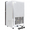 Producent kostek lodu Srebrny 43 x 40 x 71 cm Stal nierdzewna
