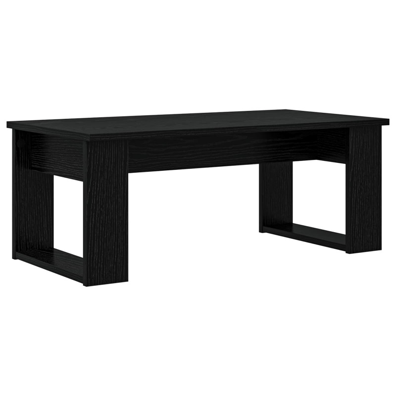 Zestaw stolików kawowych 2 pcs Czarny Dąb