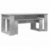 Zestaw stolików kawowych 2 pcs Betonowy szary