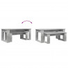 Zestaw stolików kawowych 2 pcs Betonowy szary