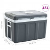 Przenośna chłodziarka termoelektryczna, 40 L, 12 V, 230 V, A+++