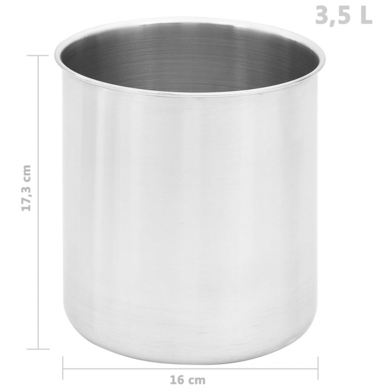 Dozownik do sosów, stal nierdzewna, 2 x 3,5 L