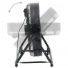 Przemysłowy wentylator bębnowy, 60 cm, 172,5 W, czarny