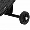 Przemysłowy wentylator bębnowy, 77 cm, 187,7 W, czarny