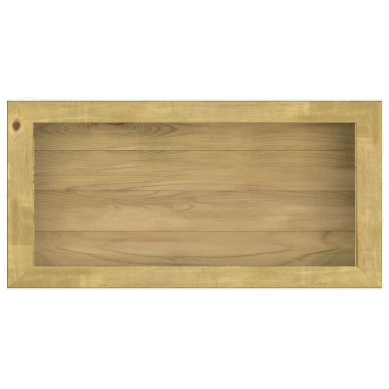 Podniesiona donica, 100x50x50 cm, impregnowane drewno sosnowe