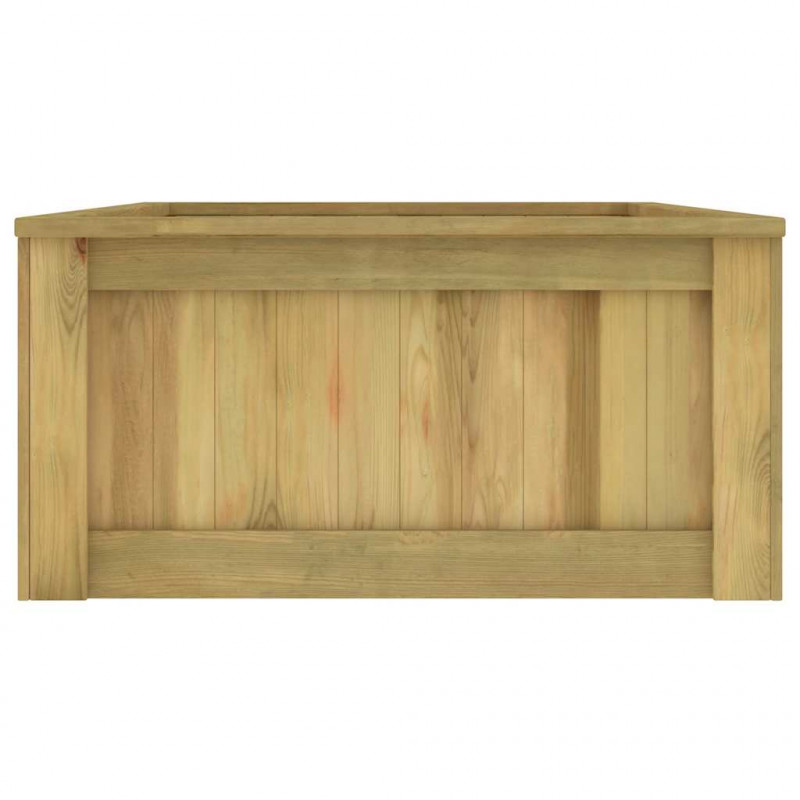 Podniesiona donica, 196x100x50 cm, impregnowane drewno sosnowe