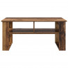Stolik kawowy z przechowywaniem Stare drewno 96 x 54 x 44 cm