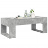 Stolik kawowy Betonowy szary 110 x 50 x 41 cm