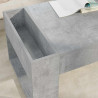 Stolik kawowy Betonowy szary 110 x 50 x 41 cm