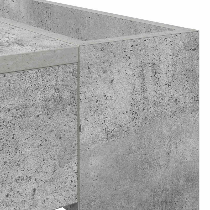 Stolik kawowy Betonowy szary 110 x 50 x 41 cm