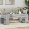 Stolik kawowy Szary Sonoma 110 x 50 x 41 cm