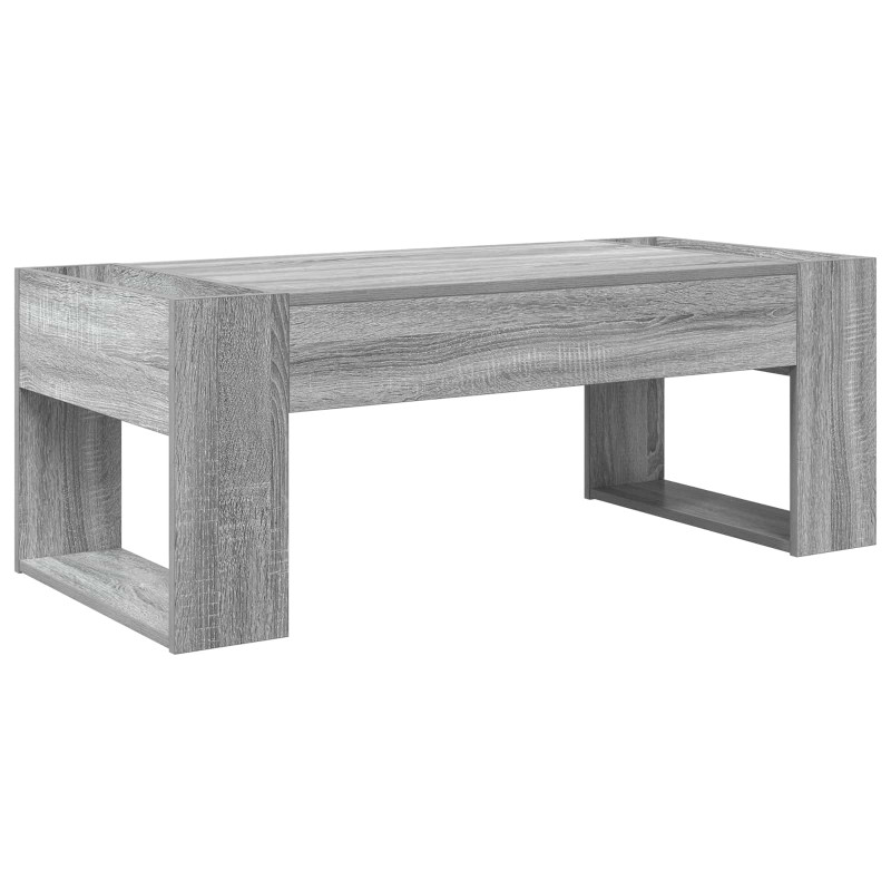 Stolik kawowy Szary Sonoma 110 x 50 x 41 cm