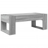Stolik kawowy Szary Sonoma 110 x 50 x 41 cm