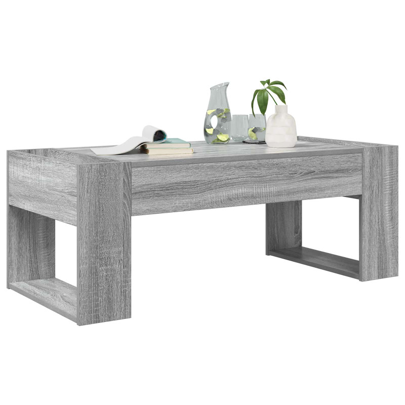 Stolik kawowy Szary Sonoma 110 x 50 x 41 cm