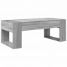 Stolik kawowy Szary Sonoma 110 x 50 x 41 cm