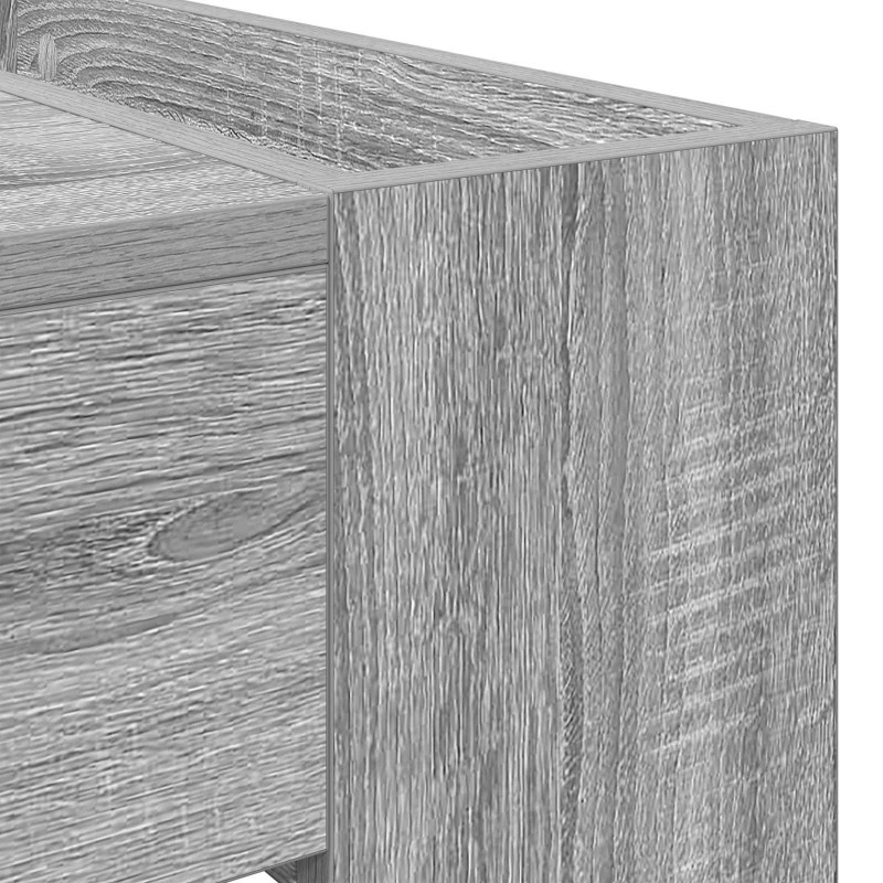 Stolik kawowy Szary Sonoma 110 x 50 x 41 cm