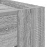 Stolik kawowy Szary Sonoma 110 x 50 x 41 cm