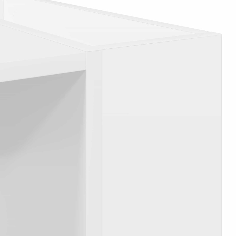 Stolik kawowy Biały 95 x 50 x 34 cm Materiał drewnopochodny