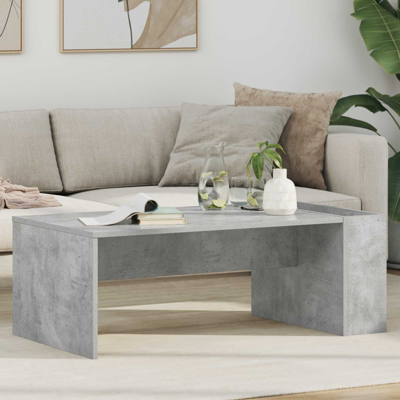 Stolik kawowy Betonowy szary 95 x 50 x 34 cm