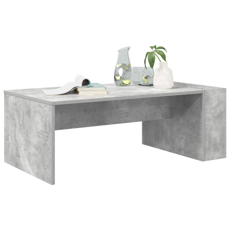 Stolik kawowy Betonowy szary 95 x 50 x 34 cm