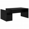 Stolik kawowy Czarny Dąb 90 x 45 x 35 cm