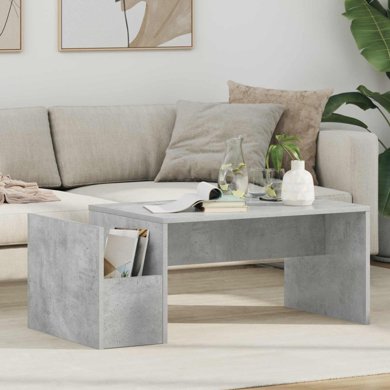 Stolik kawowy Betonowy szary 90 x 45 x 35 cm
