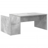 Stolik kawowy Betonowy szary 90 x 45 x 35 cm