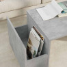 Stolik kawowy Betonowy szary 90 x 45 x 35 cm