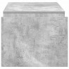 Stolik kawowy Betonowy szary 90 x 45 x 35 cm