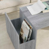 Stolik kawowy Szary Sonoma 90 x 45 x 35 cm