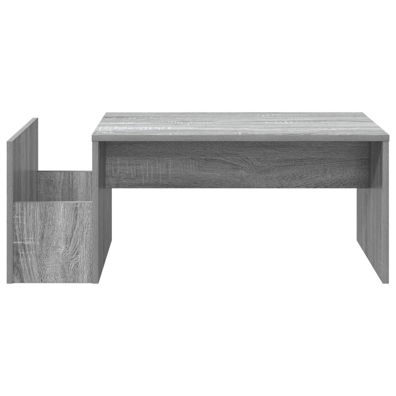 Stolik kawowy Szary Sonoma 90 x 45 x 35 cm