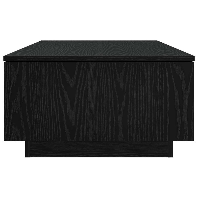 Stolik kawowy z szufladą Czarny Dąb 95 x 55 x 31 cm