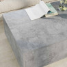 Stolik kawowy z szufladą Betonowy szary 95 x 55 x 31 cm