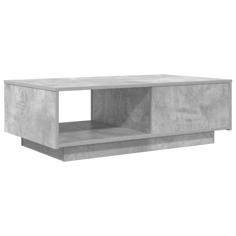 Stolik kawowy z szufladą Betonowy szary 95 x 55 x 31 cm